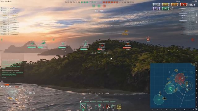 World of Warships - Mogami 155mm 0.6.0 смотреть онлайн