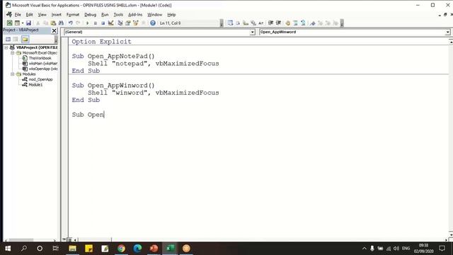 VBA TIPS AND TRICKS | OPEN APPS USING SHELL смотреть онлайн