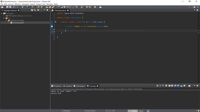 Java Tutorials - 6 User Input смотреть онлайн