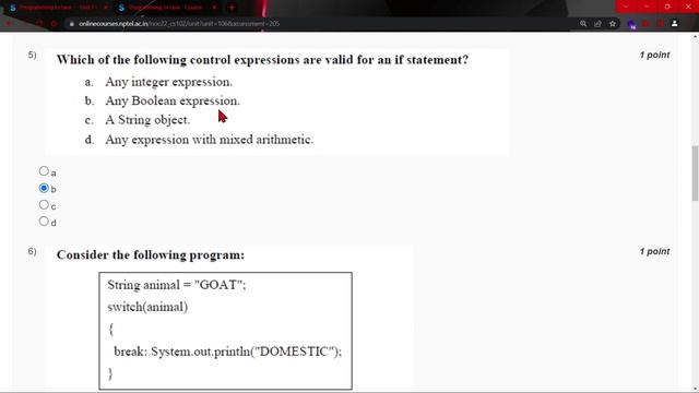 NPTEL Programming In Java WEEK 12 Quiz Assignment Solutions? | Swayam July 2022 | IIT Kharagpur смотреть онлайн