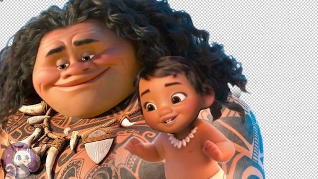 Moana and Maui Wedding! And their daughter is the bridesmaid ❤️? Vaiana | Alice Edit! смотреть онлайн