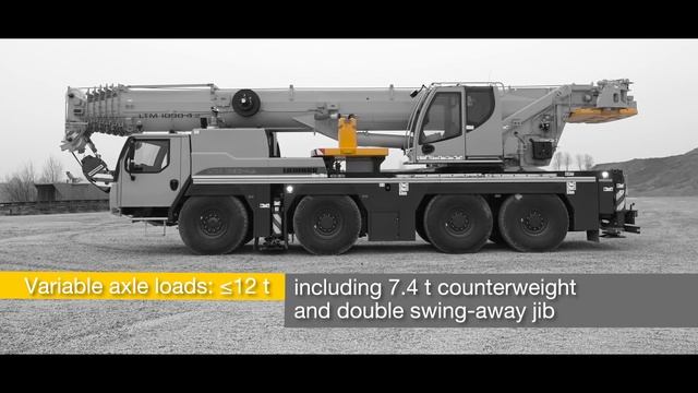 Liebherr - LTM 1090-4.2 Economical all-rounder on four axles смотреть онлайн
