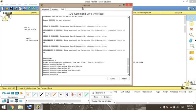 Como Crear Vlans y enlaces troncales (Trunk mode) ***Super Facil*** смотреть онлайн