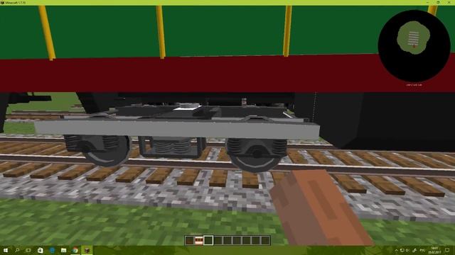 Minecraft: RTM Русские поезда. RTM Russian trains. DarkKrond pack. смотреть онлайн