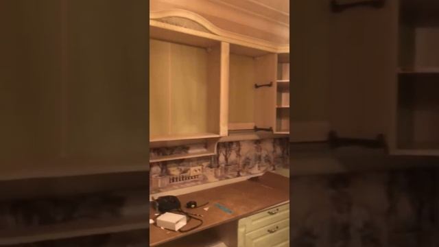 Установка кухни Оливия (ДаВита) и отзыв клиента смотреть онлайн