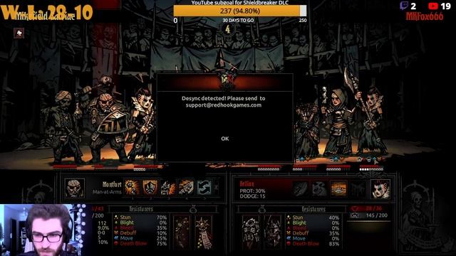 Stress vs Shieldbreaker Graverobber Stress Loss | Veteran Rank | Darkest Dungeon Butcher's Circus смотреть онлайн