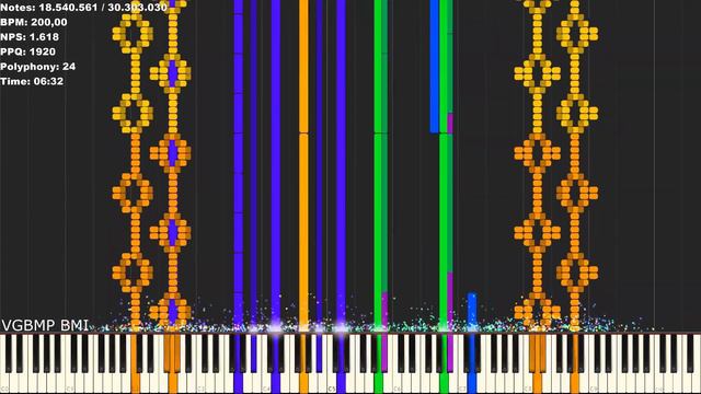 [Black MIDI] Ramadan & Eid Medley Final 2023 ~ 30,30 Million Notes смотреть онлайн
