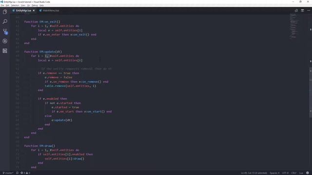 Love2D Tutorial EP23: An EntityManager Bug смотреть онлайн