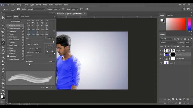 Photoshop CC - Dispersion Effect [ Smoke ] [ CS7 ] - YouTube by bk creations смотреть онлайн