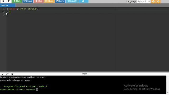Program to reverse internal content of each word in python #python #pythonprogram #pythonproblem смотреть онлайн