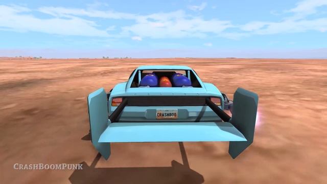Crazy Jumps #1 – BeamNG Drive Crashes | CrashBoomPunk смотреть онлайн