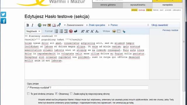 Encyklopedia Warmii i Mazur - Instrukcja tworzenia hasel (kompress) смотреть онлайн