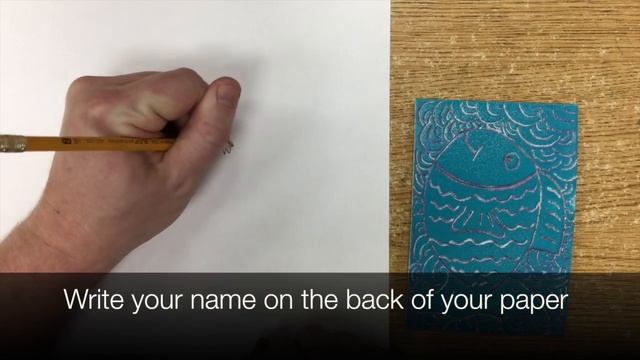 Colorful Styrofoam Block Prints