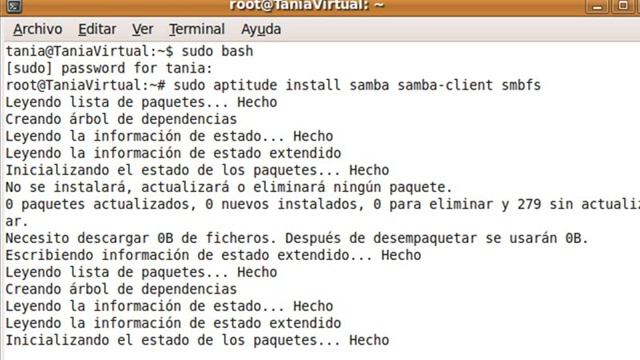 Servidor Samba configuracion-compartir archivos linux-windows смотреть онлайн