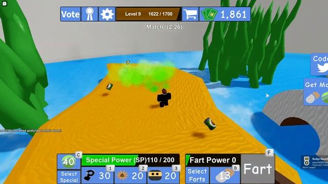 Roblox Fart Attack FUNNIEST GAME ON ROBLOX! смотреть онлайн