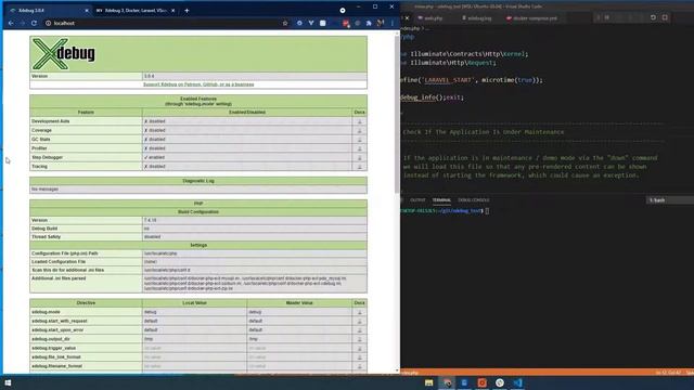 Configure Xdebug VScode Docker смотреть онлайн