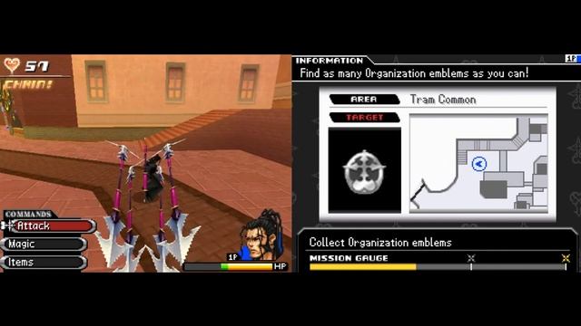 Kingdom Hearts: 358/2 Days (Nintendo DS) | Mission Mode: Xaldin смотреть онлайн