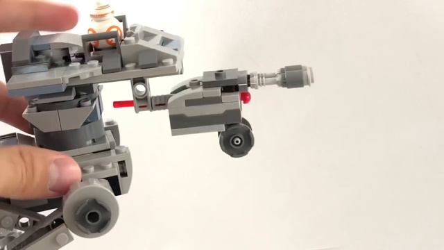 LEGO Star Wars First Order AT-ST review! 2018 set 75201! смотреть онлайн