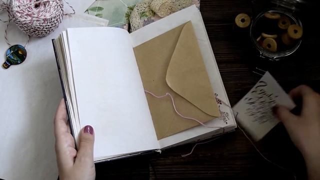 Блокнот / ручная работа / Состаренные листы / гербарий / смешбук смотреть онлайн