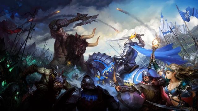 Knights: Clash of Heroes OST - Battle Theme смотреть онлайн