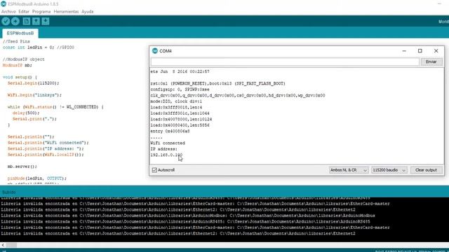 Entendiendo y configurando el protocolo MODBUS TCP/IP mediante ESP32 смотреть онлайн