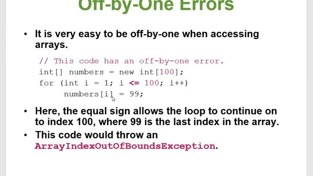 COSC 1437 - Chapter 7 - Arrays and the ArrayList Class Part B смотреть онлайн