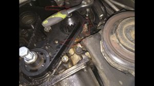 Замена ремня ГРМ и помпы Chrysler PT cruiser фотоотчет