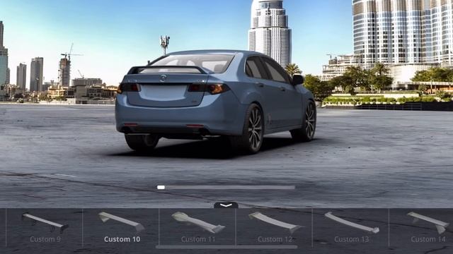 3d tuning acura tsx 2009 customization смотреть онлайн