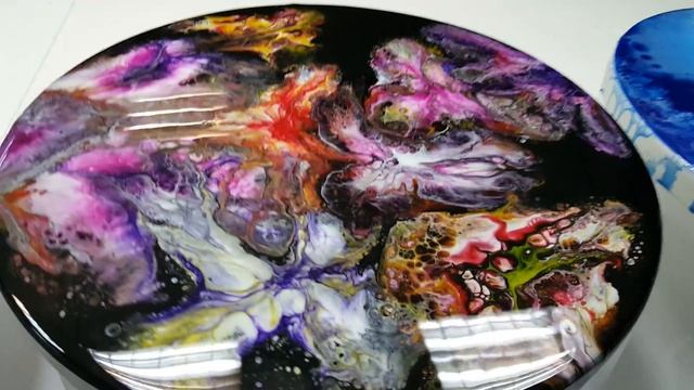 Техника рисования Resin Art смотреть онлайн