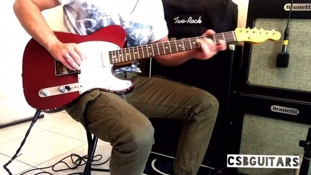 CSB Guitars T-Model CAR Relic смотреть онлайн