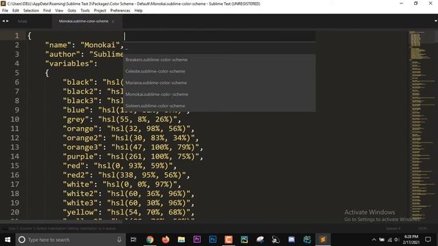 How to change Background color in Sublime Text (Default Color Schemes) смотреть онлайн