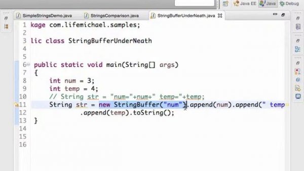 Strings in Java