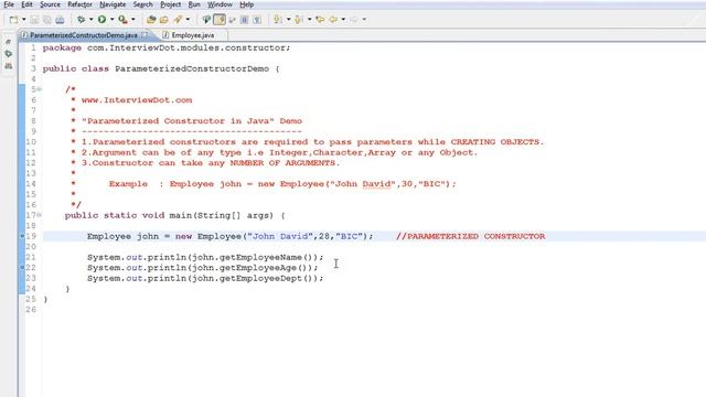 TAMIL PARAMETERIZED CONSTRUCTOR IN JAVA DEMO смотреть онлайн