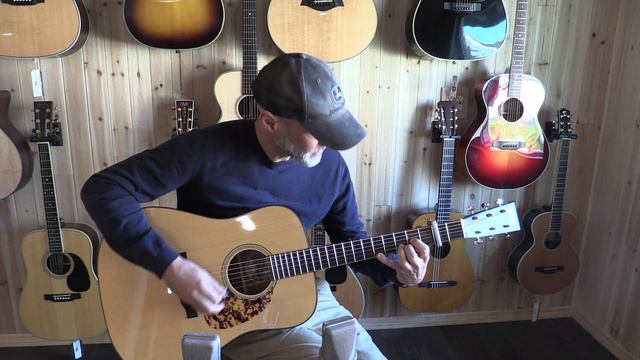 2008 Collings CWMhA. Winfield Acoustic Dreadnaught Signed By Bill Collings смотреть онлайн