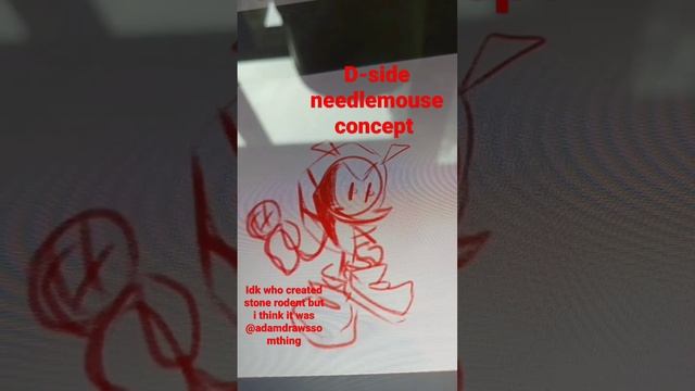 needlemouse d-sides concept art смотреть онлайн