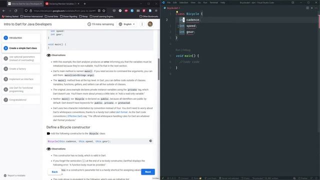 01 Belajar Dart dari awal : Codelabs Dart for Java Programmer смотреть онлайн