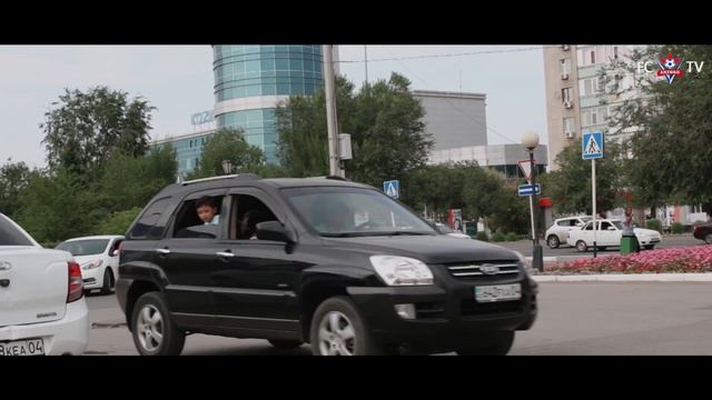 Массовый авто пробег в поддержку Казахстана U-21