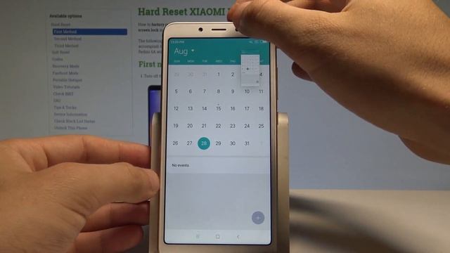 How To Take Screenshot On XIAOMI Redmi 6A - MIUI Capture Screen Methods |HardReset.Info