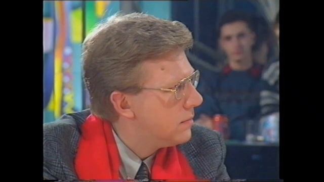 АЛЕКСЕЙ КУДРИН, АЛЕКСАНДР ТОВСТОНОГОВ, ЮРИЙ ДЕРЕВЯНКО В БЛЕФ-КЛУБЕ (улучшеннон видео,1995) смотреть онлайн