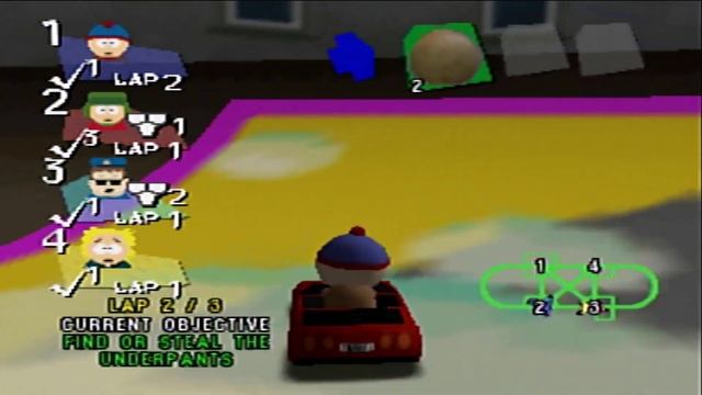 South Park Rally 100% Nintendo 64 Walkthrough (Spring Cleaning) смотреть онлайн