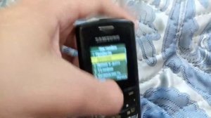 Подарок кнопочный телефон Samsung GT-E1175T.