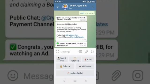 TOP PAYING TELEGRAM BOT WITH UNLIMITED ADS CLICK // Crypto Bot смотреть онлайн