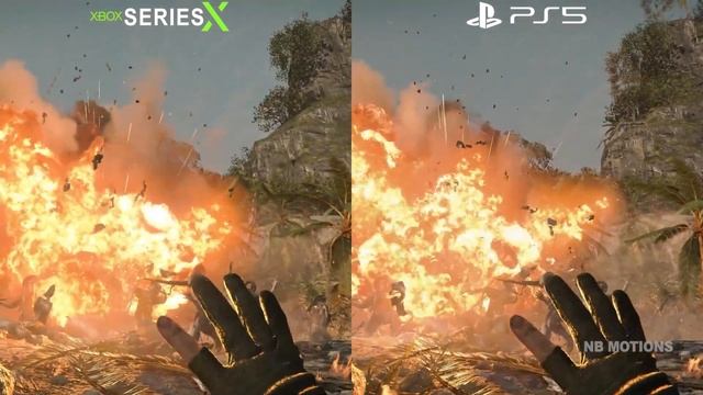Call of Duty Black Ops Cold War Xbox Series X VS PS5 Graphics Comparison [ Gameplay] COD BO 4 CW смотреть онлайн