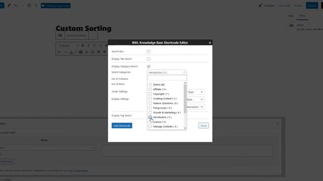 How To Sort KB Posts Using Shortcode | BWL Knowledge Base Manager | WordPress Plugin смотреть онлайн