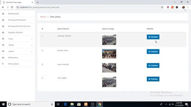 online bike parking php project with source code смотреть онлайн