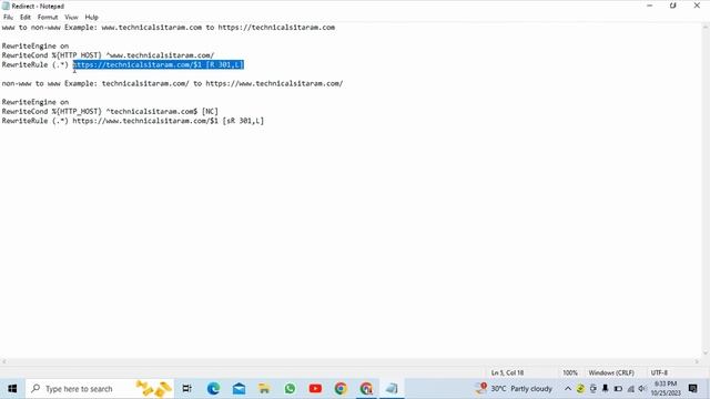 How to Redirect Non-WWW to WWW and WWW to Non-WWW URL in cPanel .htaccess | #website #blogging смотреть онлайн