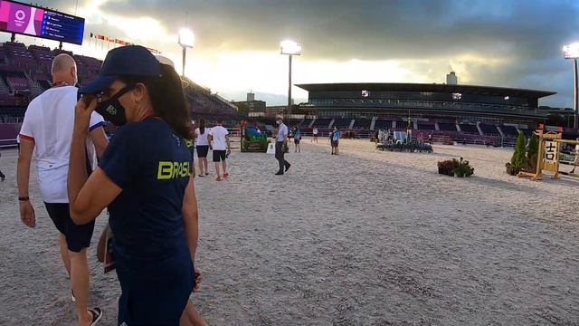 Токио-2020. Командный квалификационный конкур.Просмотр маршрута смотреть онлайн