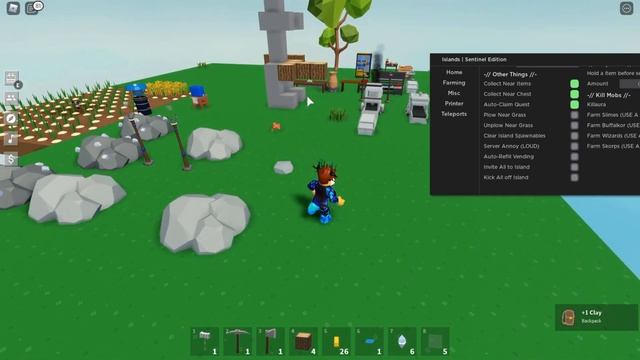 The Best Gui For Islands! (Auto farm, Auto Build, God Mode!) ROBLOX смотреть онлайн