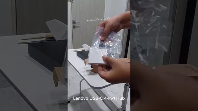 ASMR Unboxing Lenovo Yoga Slim 7i Carbon Touch 13IAP7 I7 1260P 16GB 1TBSSD