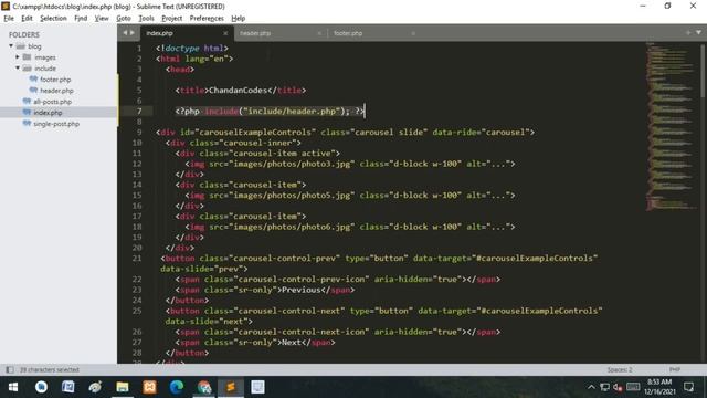 Create Blog Website using PHP and MySQL Database in Hindi | Learn Web Development for Beginner смотреть онлайн